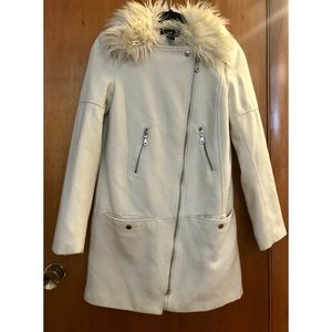 H&M Ivory H-line Jacket